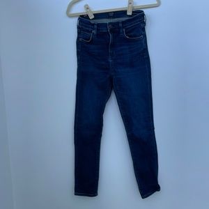 Citizens of Humanity Rocket Crop High Rise Skinny Denim